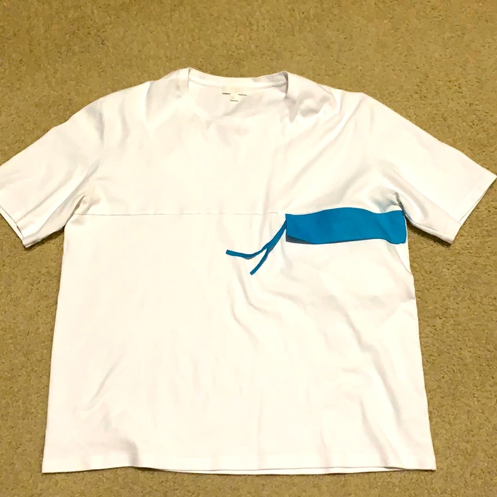 Men’s Oversized Fit T shirt with zipper pocket!!